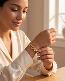 Pulseira Meus Corações personalizável ajustável - Grave o nome da sua família - Oferta especial