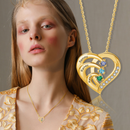 Colar Meu Amor é Eterno Personalizável - Em prata s925 - Com nomes gravados a Laser