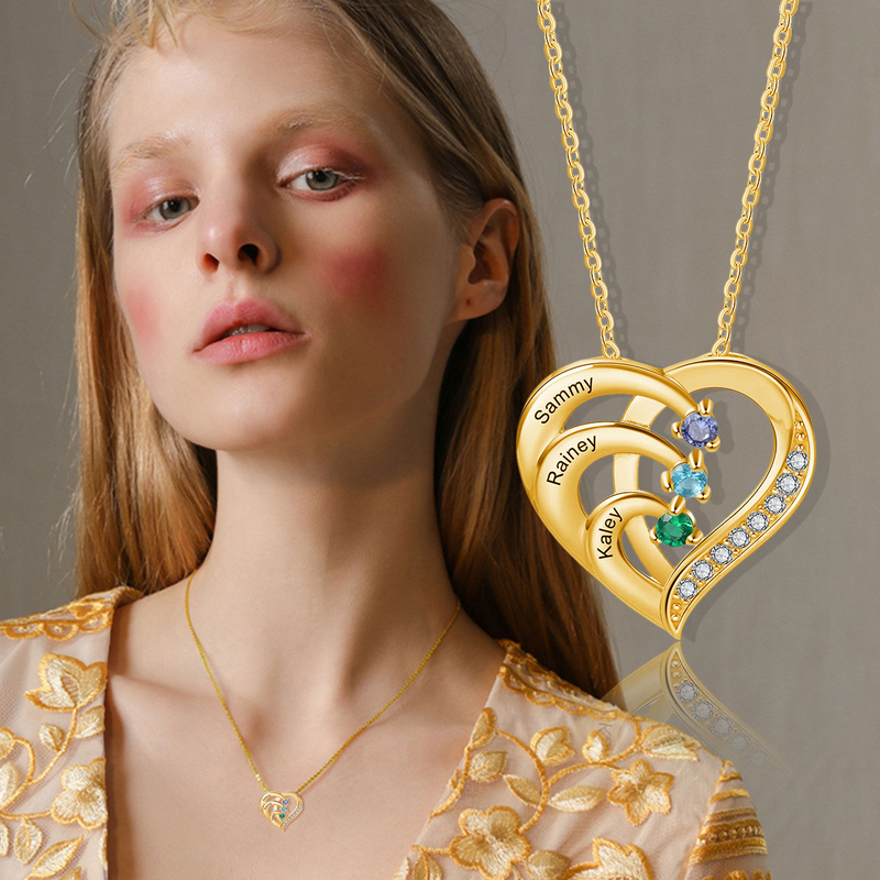 Colar Meu Amor é Eterno Personalizável - Em prata s925 - Com nomes gravados a Laser