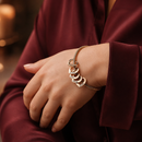 Pulseira Meus Corações personalizável ajustável - Grave o nome da sua família - Oferta especial