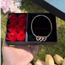 Pulseira Coração de Mãe Personalizável com nomes - Grave o nome da sua família