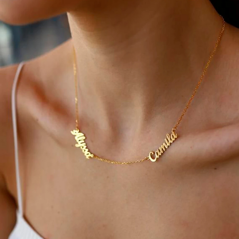 Colar Amor Eterno Personalizado com nomes - Grave o nome da sua família