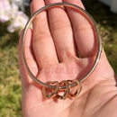 Pulseira Coração de Mãe Personalizável com nomes - Grave o nome da sua família