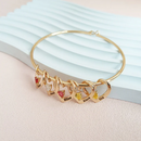 Pulseira Corações da Família – Grave os nomes de quem você ama 💖