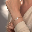 Pulseira com nome personalizada - Em aço inoxidável - Promoção especial!