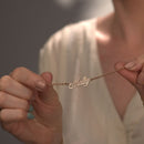 Pulseira com nome personalizada - Em aço inoxidável - Promoção especial!