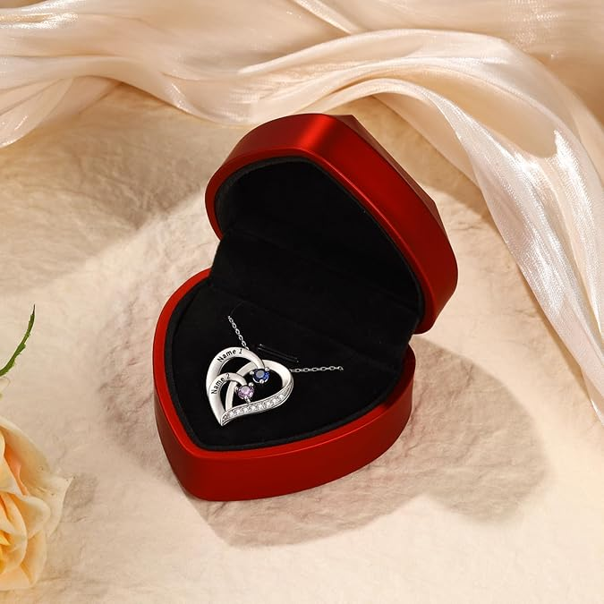 Colar Meu Amor é Eterno Personalizável - Em prata s925 - Com nomes gravados a Laser