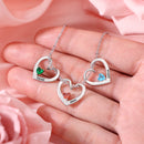 Colar Coração de mãe Personalizável - Grave o nome da sua família