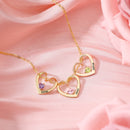 Colar Coração de mãe Personalizável - Grave o nome da sua família