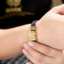 Pulseira pai de família - Personalizada com nomes - Presente perfeito de natal