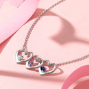 Colar Coração de mãe Personalizável - Grave o nome da sua família