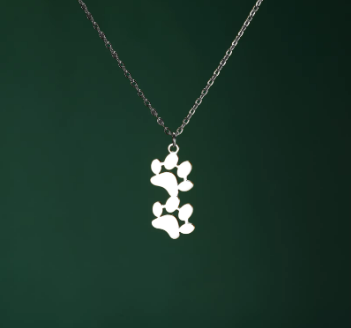 Colar Pegadas Personalizadas – Seu Melhor Amigo Para Sempre