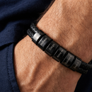 Bracelete Masculino Personalizável com nomes | Oferta Especial 50% OFF + Frete Grátis Somente Hoje!