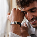Pulseira Masculina Personalizável com nomes | Grave o nome da sua família ou datas especiais.
