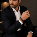 Bracelete Masculino Guardião da Família 3 tiras -  Personalizável com nomes | Oferta Especial + Frete Grátis!