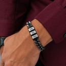 Pulseira Masculina Legado da Família  - Personalizável Com Nomes - Frete Grátis