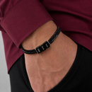 Pulseira Masculina Legado Eterno  - Personalizável Com Nomes - Frete Grátis
