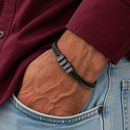Pulseira Masculina Legado Eterno  - Personalizável Com Nomes - Frete Grátis