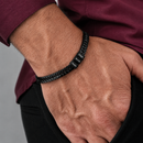 Pulseira Masculina Legado Eterno  - Personalizável Com Nomes - Frete Grátis