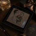 Carteira Premium Personalizada Com Foto - Crie uma Lembrança Única para o Dia dos Pais
