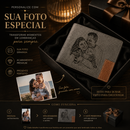 Carteira Premium Personalizada Com Foto - Crie uma Lembrança Única para o Dia dos Pais