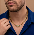 Colar Masculino Homem da Família Real - Personalizável com nomes - Frete Grátis