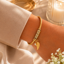 Pulseira Guardiã da Família Personalizável com nomes - Grave o nome da sua família