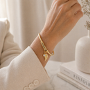 Pulseira Guardiã da Família Personalizável com nomes - Grave o nome da sua família