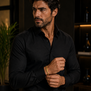 Pulseira  Masculina Personalizável com nomes - Gold Edition