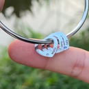 Pulseira Coração de Mãe Personalizável com nomes - Grave o nome da sua família