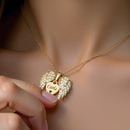 Colar Anjo da guarda Personalizado com nome