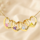 Colar Coração de mãe Personalizável - Grave o nome da sua família