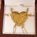 Colar Minhas Metades Personalizável -  Oferta Especial  Black November 50% OFF + Frete Grátis!