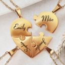 Colar Minhas Metades Personalizável -  Oferta Especial  Black November 50% OFF + Frete Grátis!