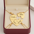 Colar Minhas Metades Personalizável -  Oferta Especial  Black November 50% OFF + Frete Grátis!