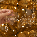 Coração extra para árvore de natal personalizada