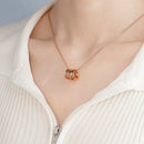 Colar circulo brilhantes personalizado com nomes - Grave o nome da sua família.