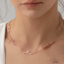 Colar Amor Eterno Personalizado com nomes - Grave o nome da sua família