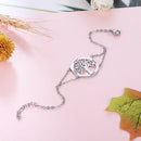 Pulseira Árvore da vida Personalizável - Em aço inoxidável - Nomes Gravados a Laser