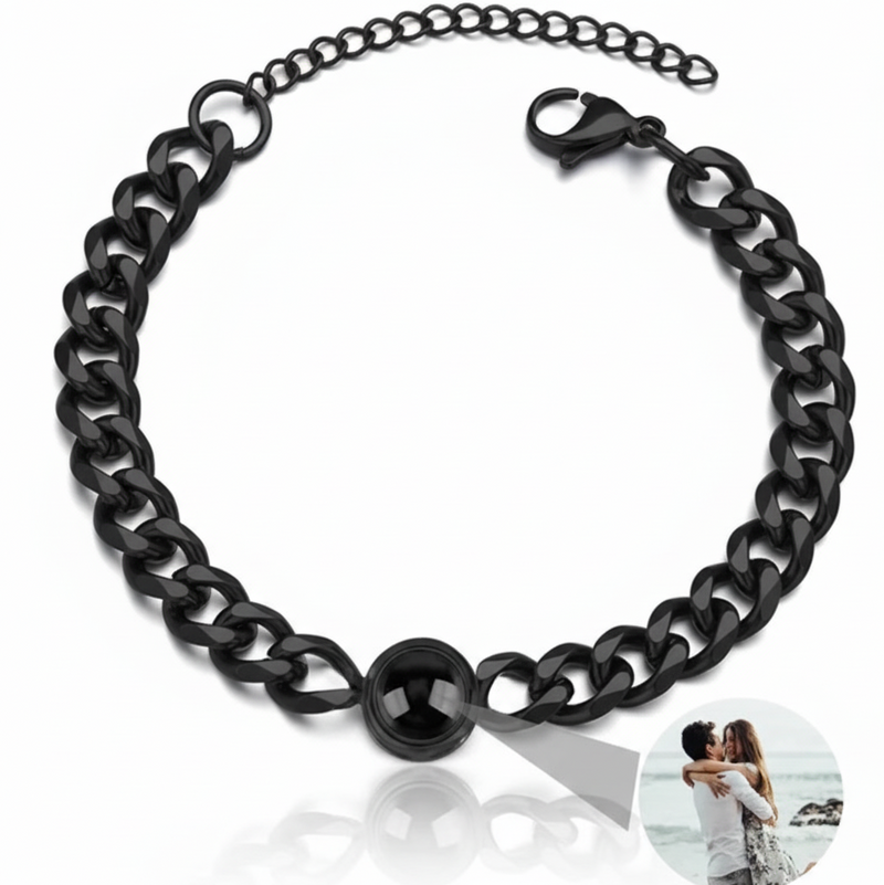 Pulseira Com Foto Eterna - Eternize um momento especial