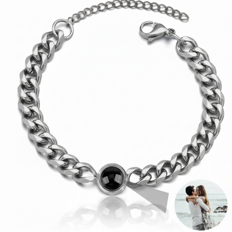 Pulseira Com Foto Eterna - Eternize um momento especial