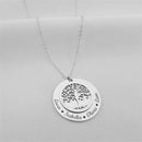 Colar Árvore da vida personalizável com nomes - Grave o nome da sua família