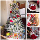 Meião Natalino Personalizável - Iniciais de sua família!