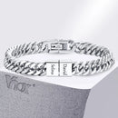 Pulseira personalizada masculina com nome da família - 50% OFF + Frete Grátis!