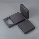 Pulseira Masculina de couro Personalizável Black Edition - Ajustável