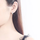 Brincos em prata s925 com cristais energéticos - Prata s925