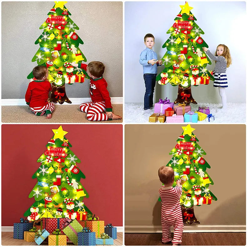 Árvore de Natal Infantil com Leds
