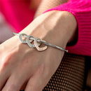 Pulseira Coração de Mãe Personalizável - Grave os Nomes de quem você ama | Gravação a Laser