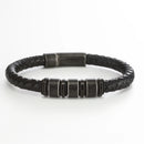 Pulseira Masculina com os nomes da família - Personalizada