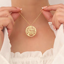 Colar Árvore da vida personalizável - Grave o nome da sua família